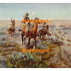 Smokin 'em Out, 1912  - #XHAD1207  -  PRINT